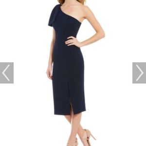 Gianni Bini Cher One Shoulder Midi Dress